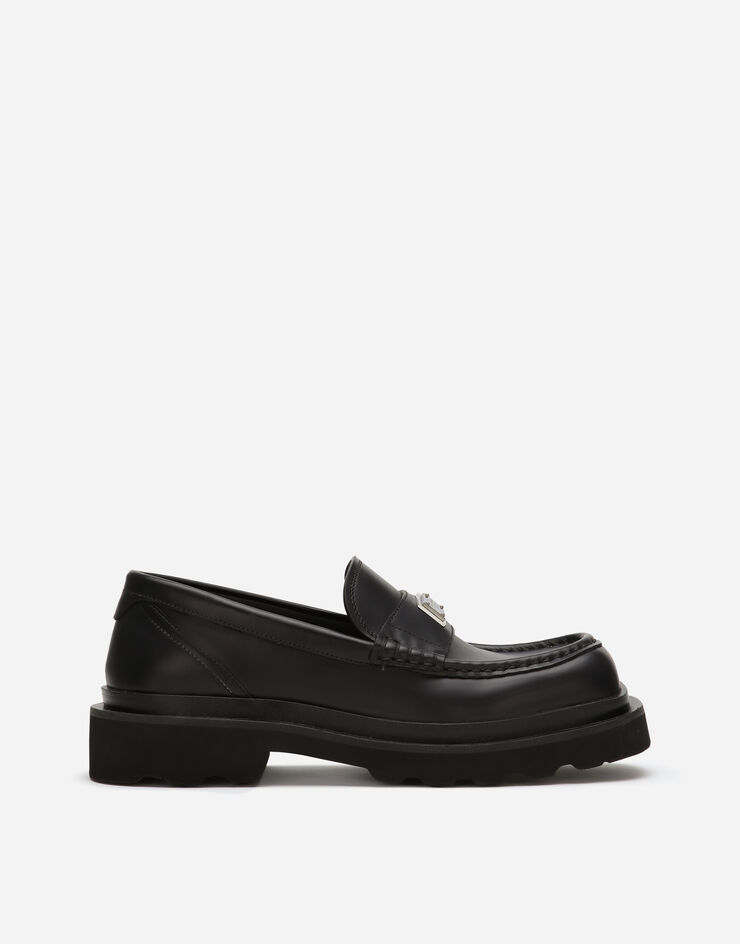 Dolce&Gabbana Calfskin loafers Black CM0070A1203