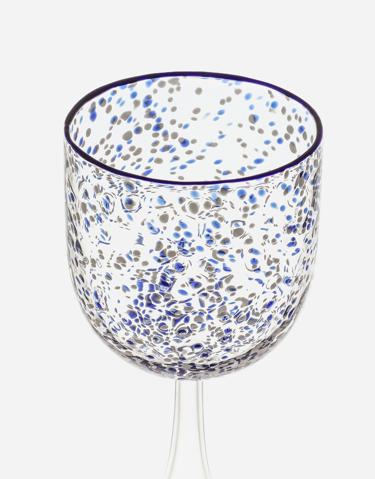 Dolce & Gabbana White Wine Glass Multicolor TCB001TCALZ
