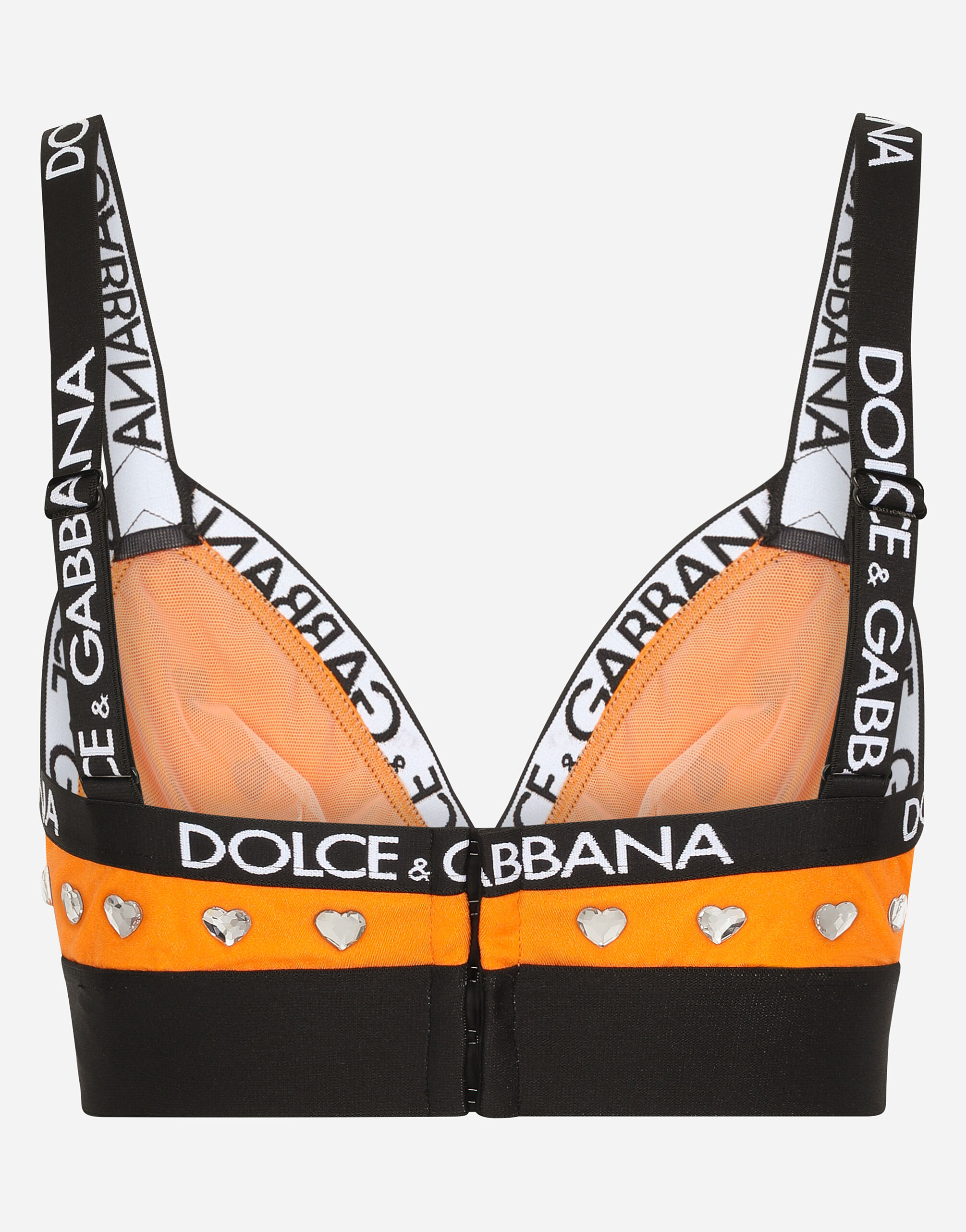 【関税＆送料込み】Dolce & Gabbana Underwire Regg Clothing REGG.SENZA FERRETTO in ORANGE for Women | Dolce&Gabbana®
