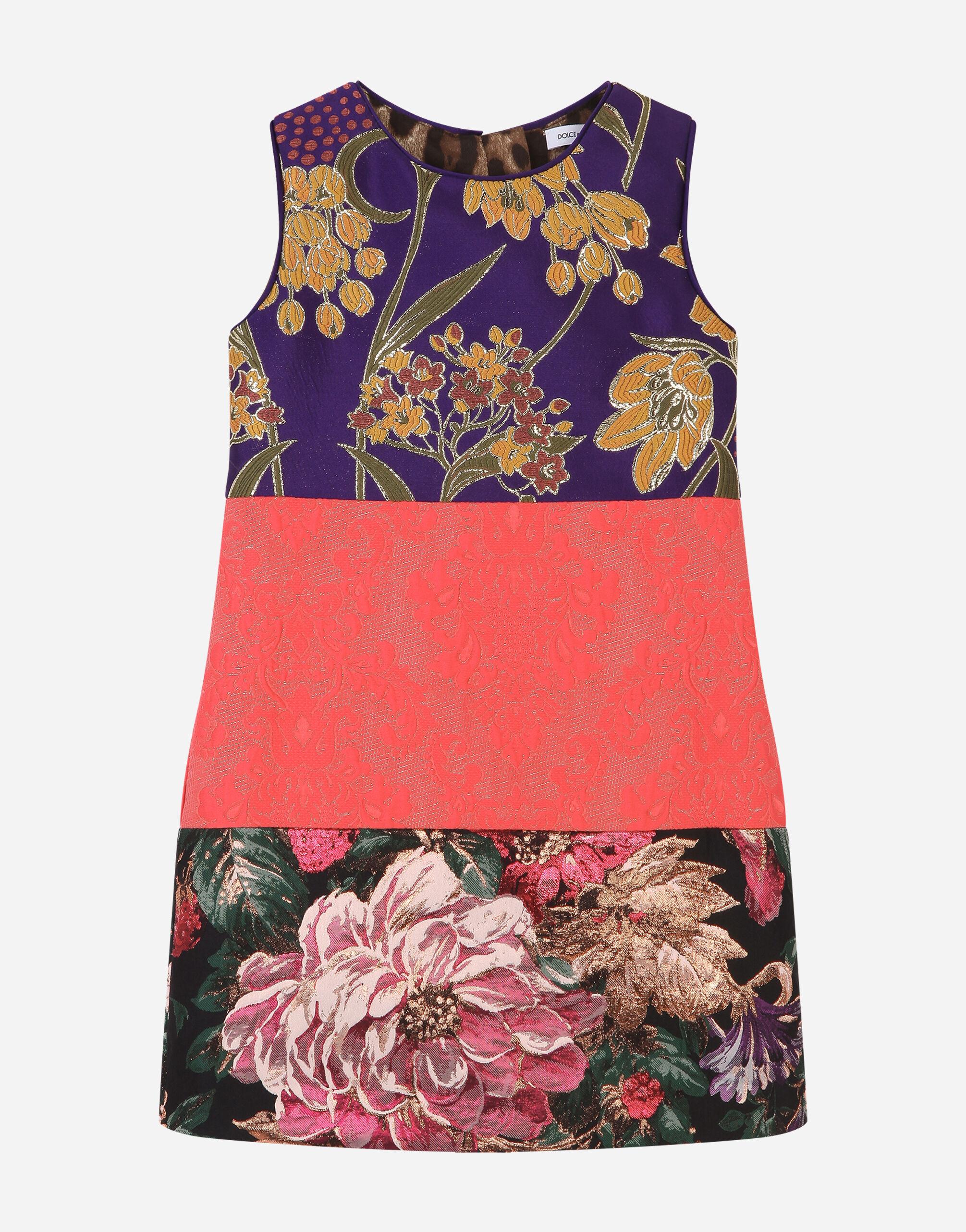 Dolce and gabbana brocade dress hot sale