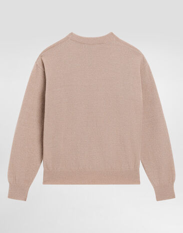 Dolce & Gabbana Plain-knit sweater Pink L5KWMEJGMAY