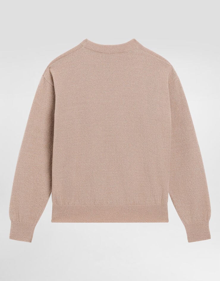 Dolce & Gabbana Plain-knit sweater Pink L5KWMEJGMAY