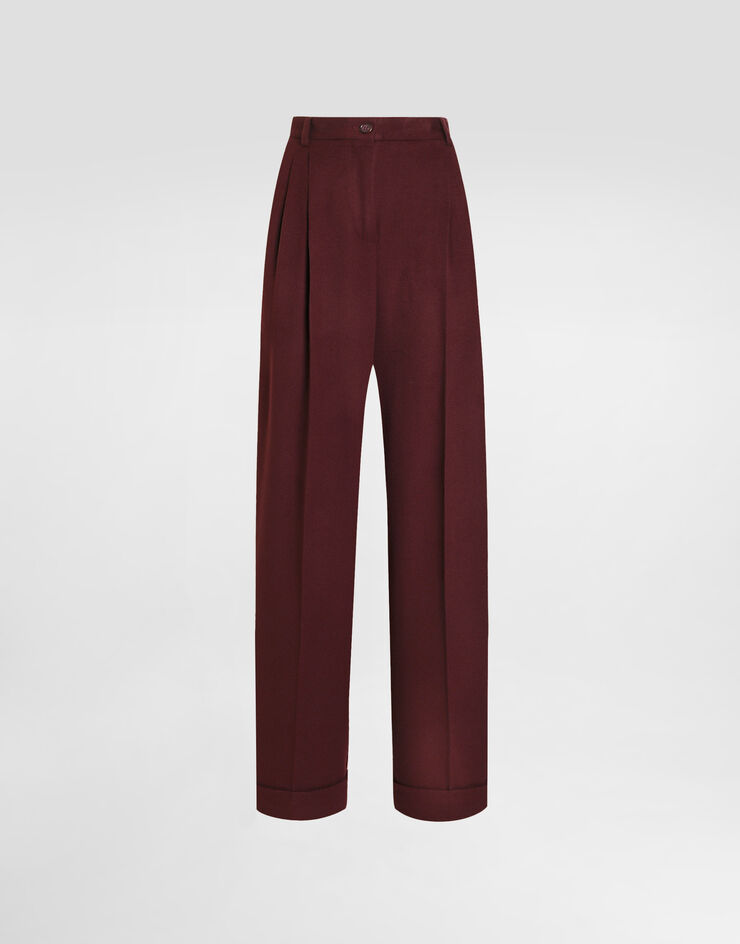 Dolce & Gabbana Cashmere trousers Purple FTBMPTFU29R