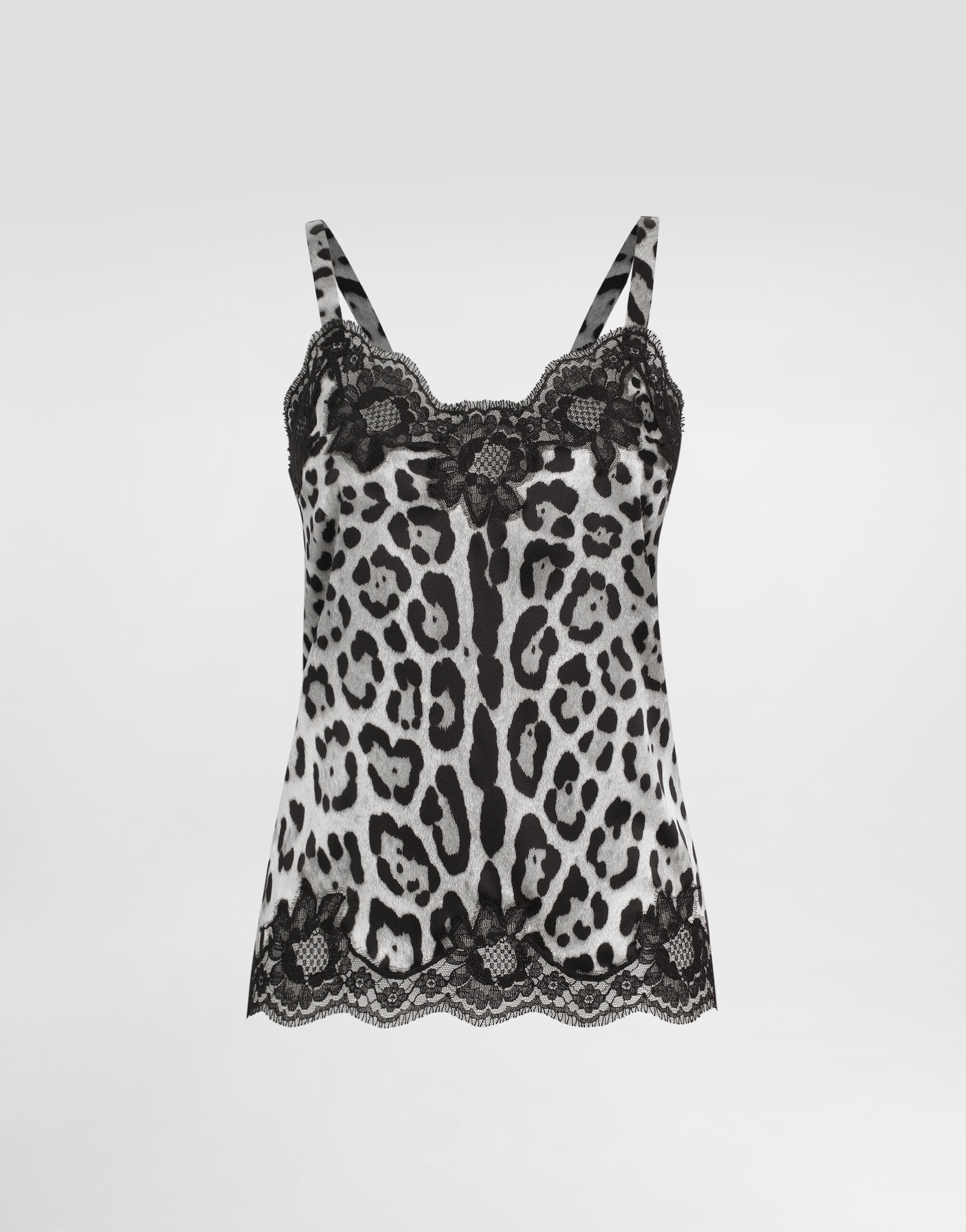 トップス D&G DOLCE&GABBANA Leopard Camisole 13713710_17000912_600.jpg