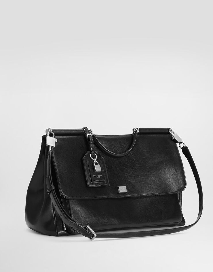 Dolce & Gabbana My Sicily calfskin handbag Dolce & Gabbana My Sicily calfskin handbag Black BM2757B3T05