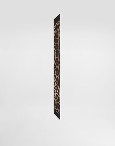 Dolce & Gabbana Leopard-print silk twill bandeau 6x100 Dolce & Gabbana Leopard-print silk twill bandeau 6x100 Print FS215AGDCF5