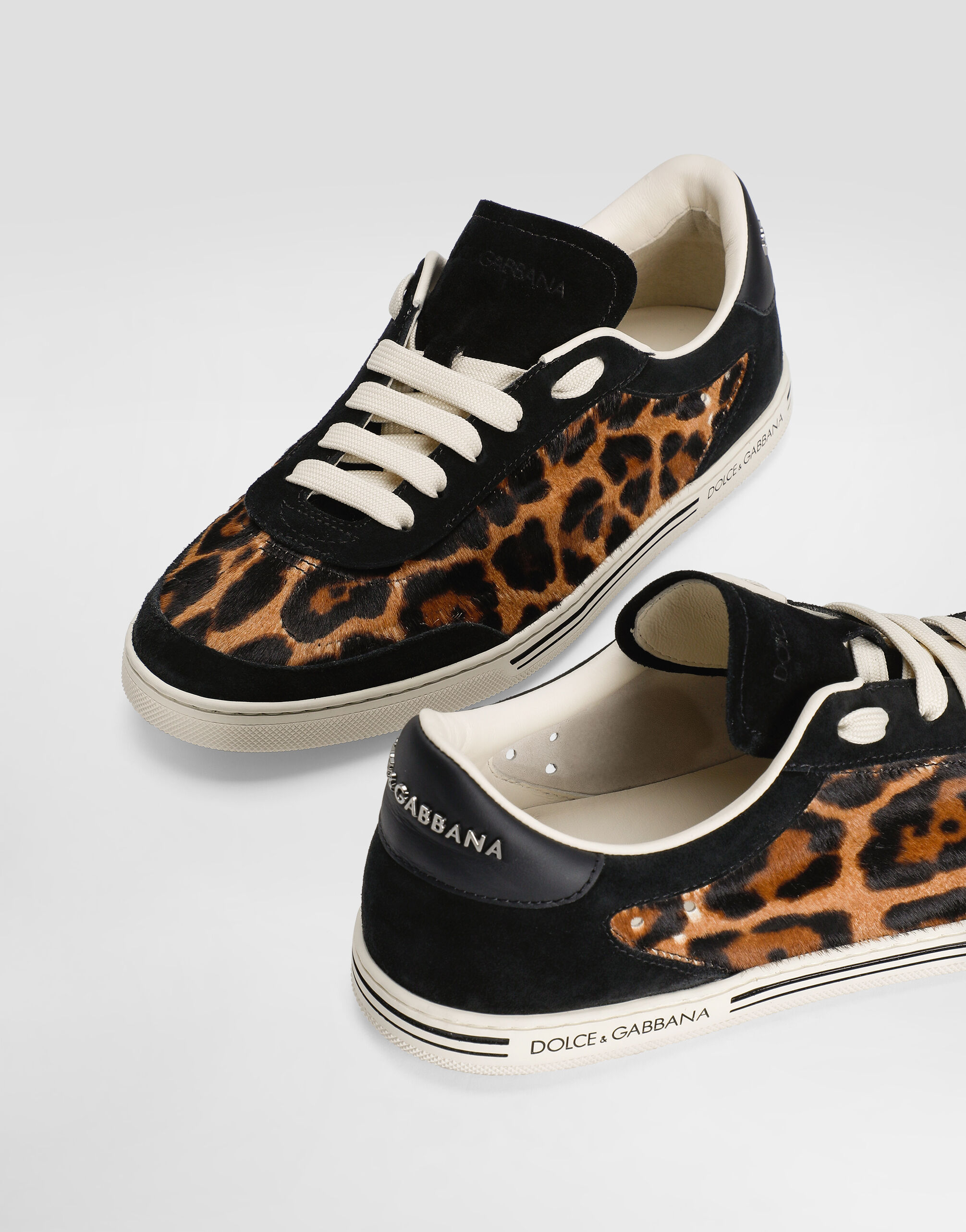 Calf Saint Tropez Light sneakers with Leo print in Print for Women