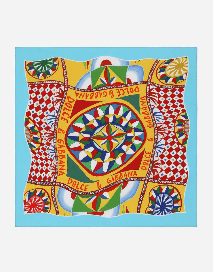 Dolce&Gabbana FOULARD 50X50 Red FN093RGDBTQ