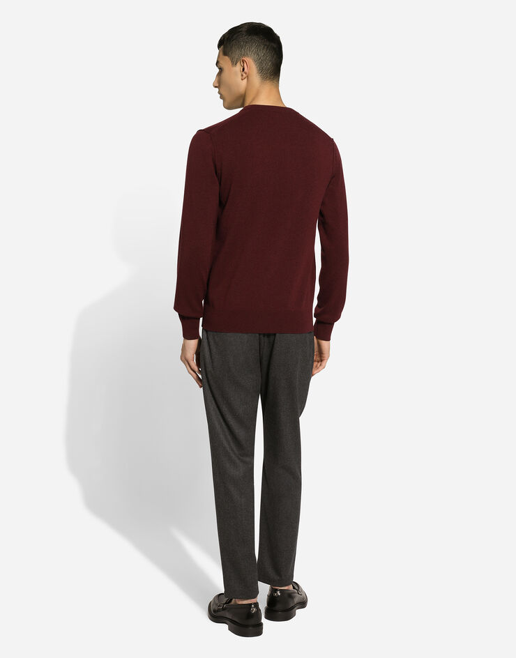 Dolce & Gabbana Wool jogging pants Grey GYACETGI550