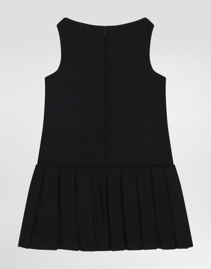 Dolce & Gabbana Wool canvas dress Blue L54DH0FU28G