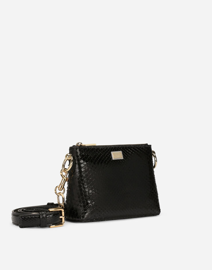 Dolce & Gabbana حقيبة دولتشي بوكس من معدن وجلد آيرز متعدد الألوان BB5970A8N11
