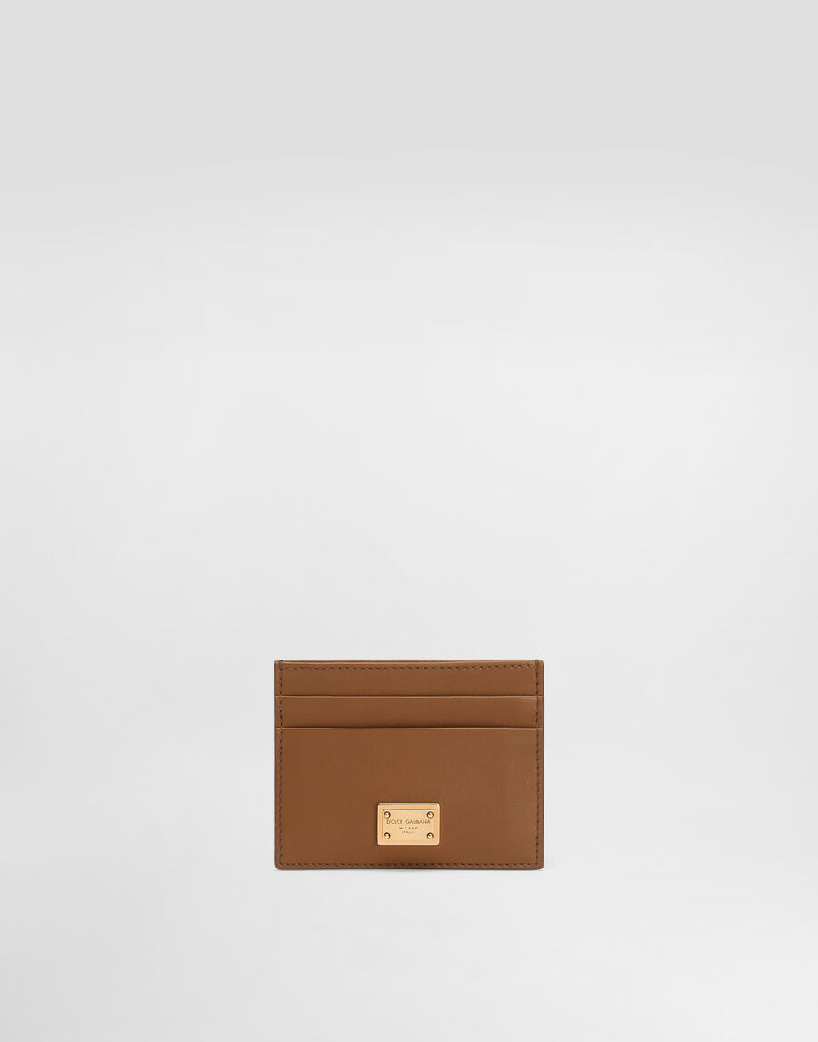 Plongé calfskin card holder