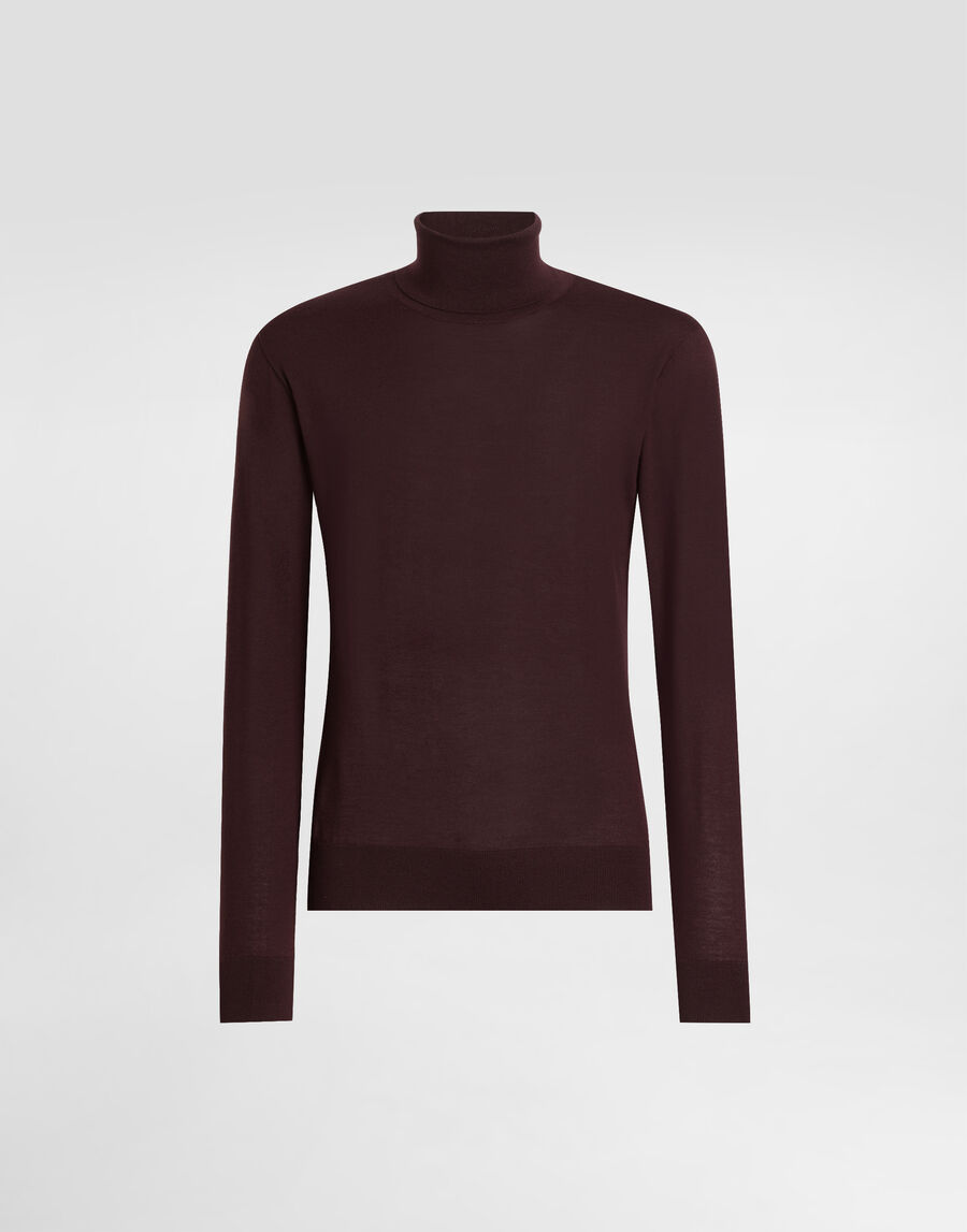Cashmere turtleneck pullover