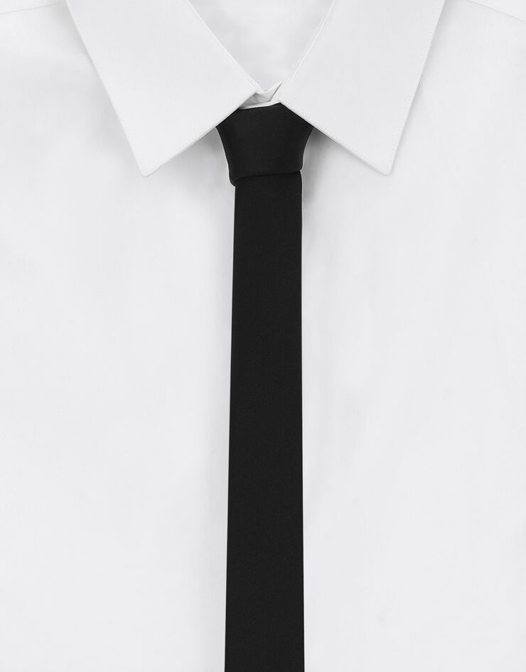 Dolce & Gabbana 4-cm silk satin blade tie Blu GT142EG0U05