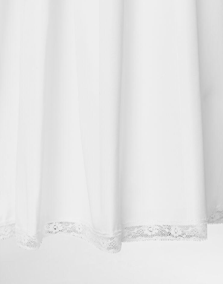 Dolce & Gabbana 府绸半身裙 White F4DA7TFU61A