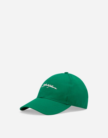 Dolce & Gabbana Baseball cap with Dolce&Gabbana logo Green GH895AHUMOH