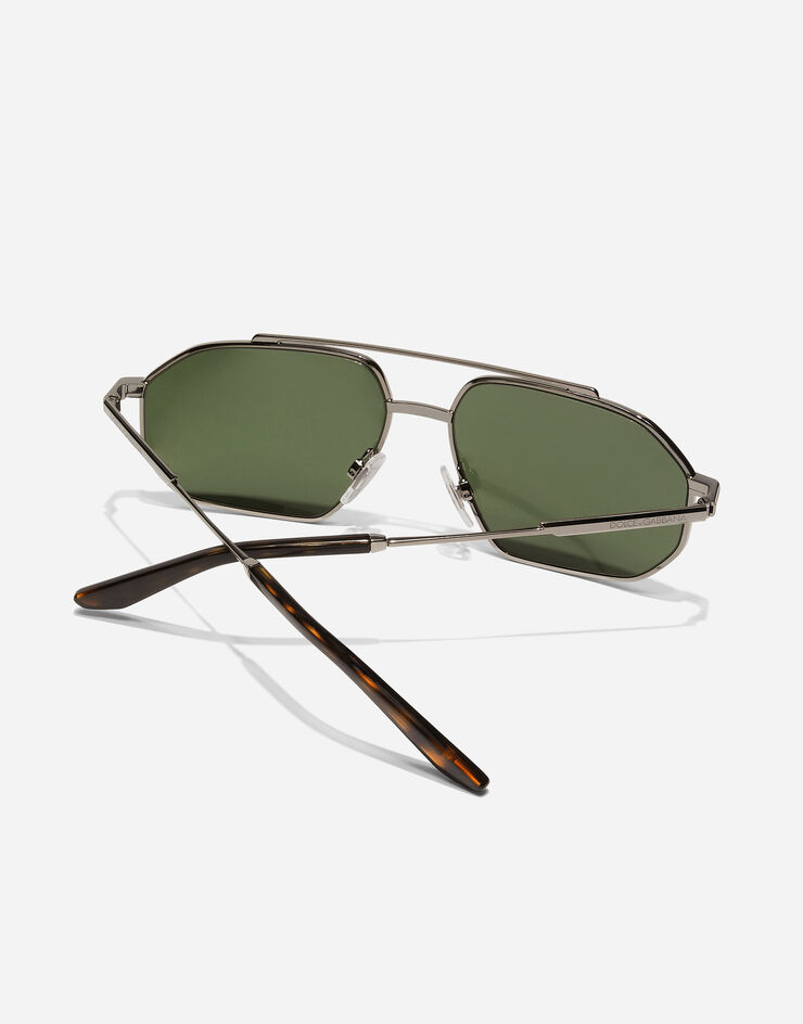 Dolce & Gabbana نظارة شمسية Metal Classic رصاصي VG2328VM471