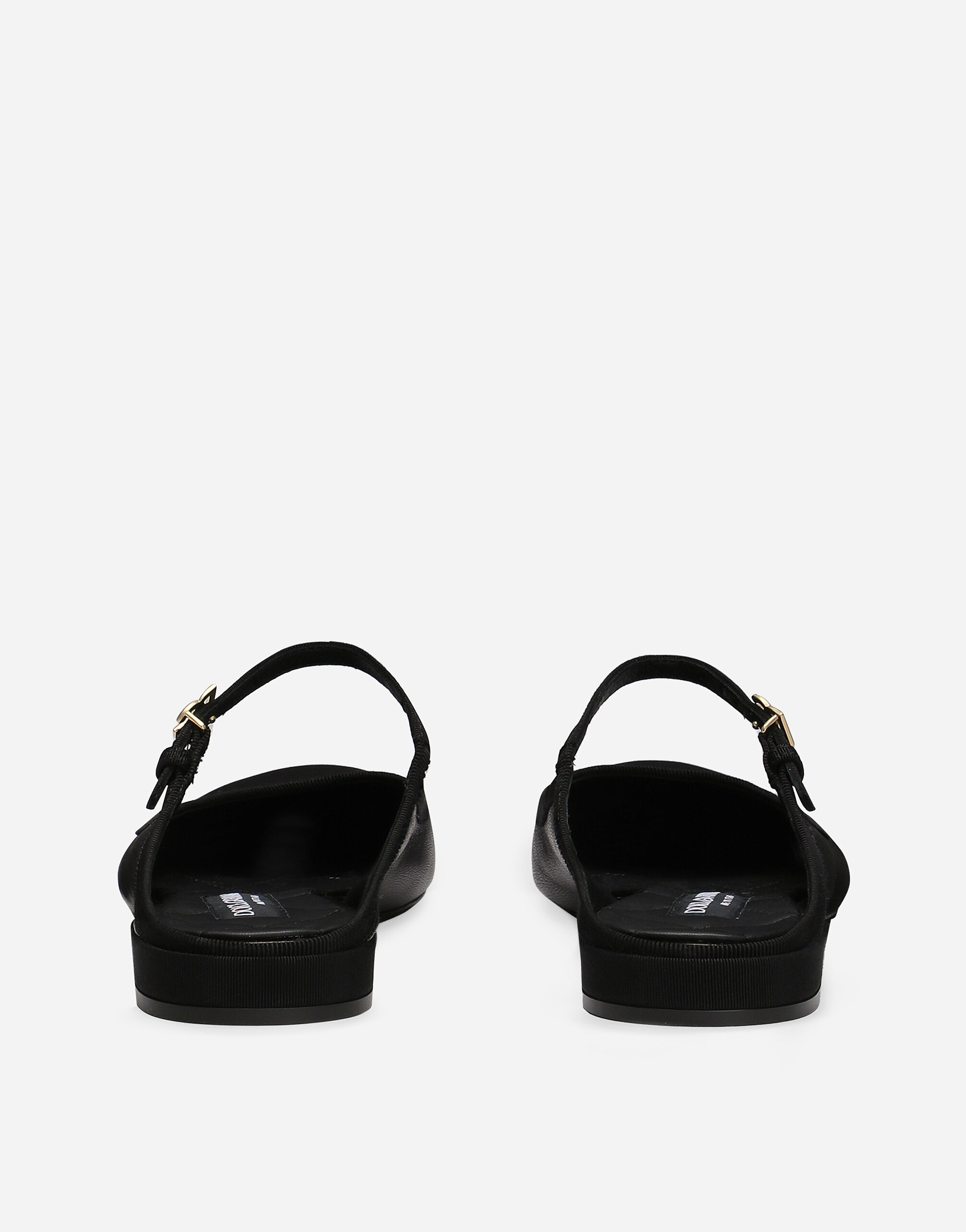 2024新入荷 in mules leather Nappa Black US Dolce&Gabbana® | Women for 靴