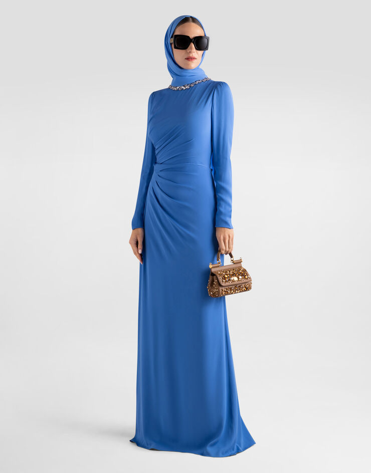 Dolce & Gabbana Embroidered dress Multicolor I6AF2ZGDDQA