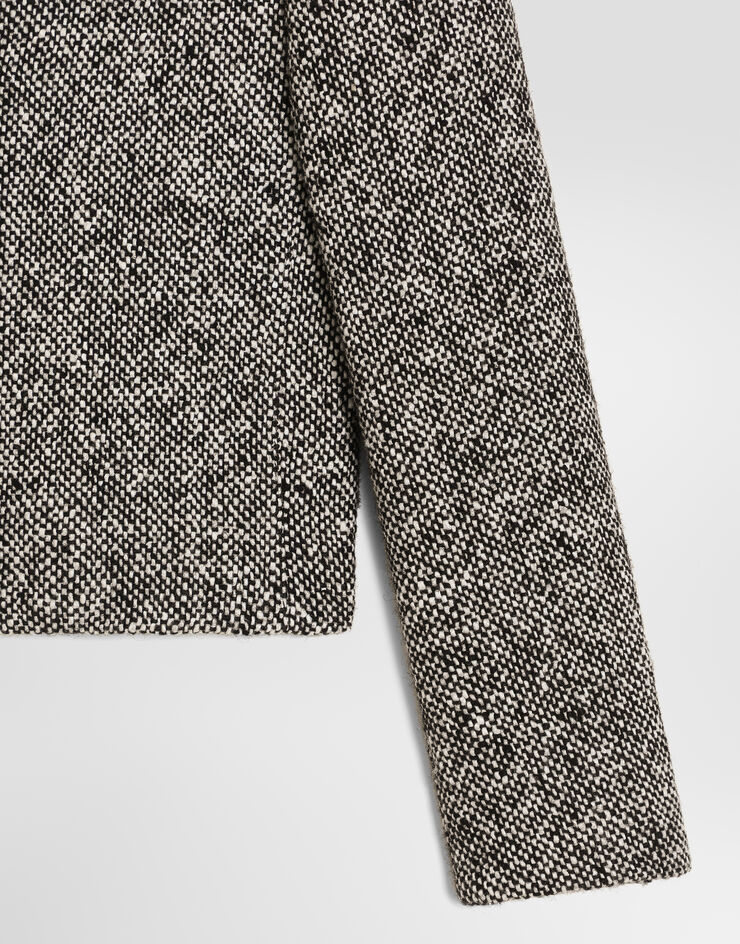 Dolce & Gabbana Birdseye wool blend jacket Dolce & Gabbana Birdseye wool blend jacket Multicolor L51J89FM3FF