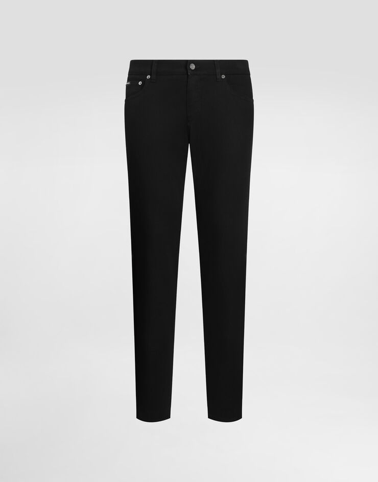 Dolce & Gabbana Jeans Slim Stretch schwarz gewaschen Mehrfarbig GY07CDG8GW6