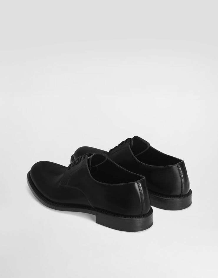 Dolce & Gabbana Brushed calfskin derby Black A10879A1203
