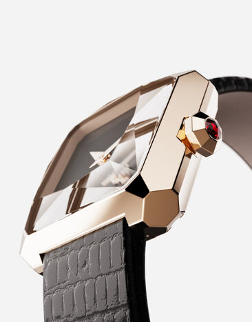 Dolce & Gabbana Sofia red gold watch Black WWFC2GXCKCI