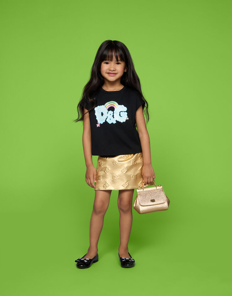Dolce & Gabbana Sicily mini bag in Dauphine leather Gold EB0003AH443
