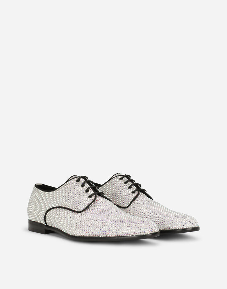 Dolce & Gabbana Derby de termostrass Plateado A10705AQ831