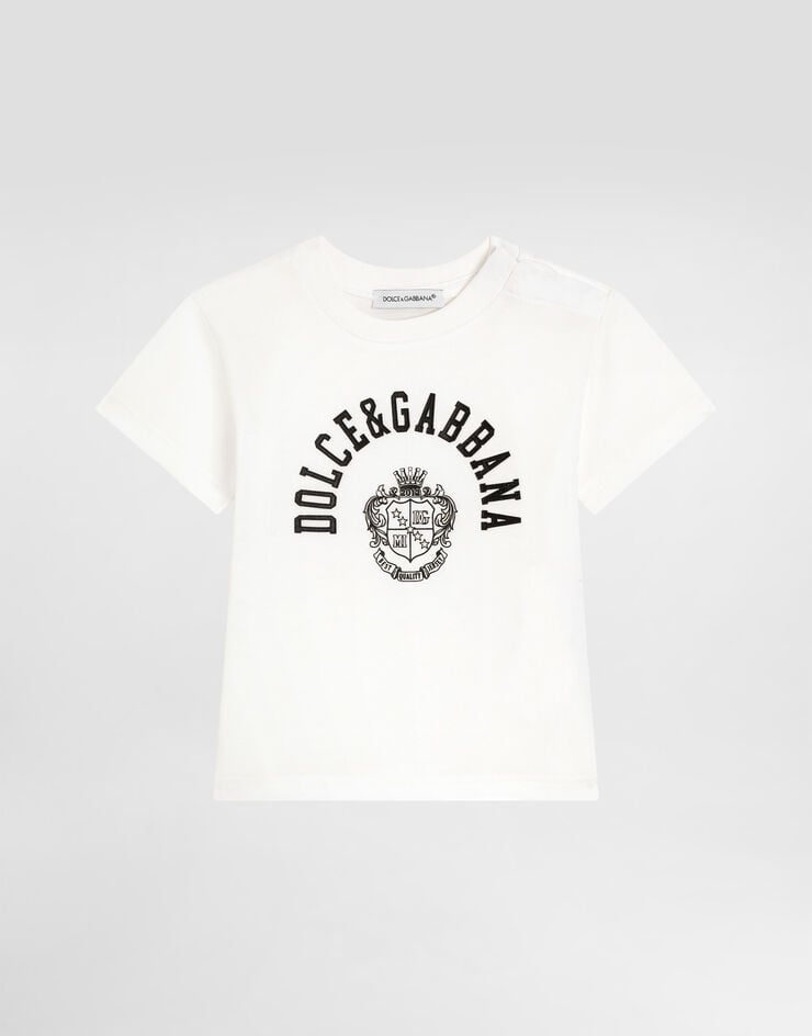 Dolce & Gabbana Jersey t-shirt with print Dolce & Gabbana Jersey t-shirt with print White L1JTEYG7PTO