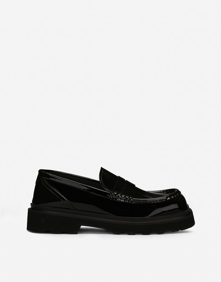 Dolce & Gabbana Patent leather loafers Black A30204A1471