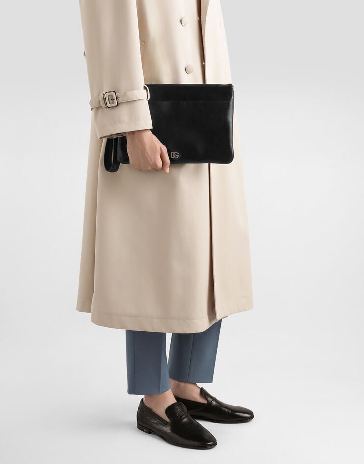 Dolce & Gabbana Tempesta calfskin necessaire Dolce & Gabbana Tempesta calfskin necessaire Black BP3294AU994