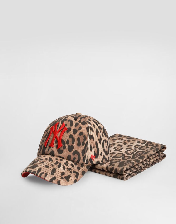 Dolce & Gabbana Dolce&Gabbana X ’47 New York Yankees Leo-Print Balaclava Multicolor IH153MGI210