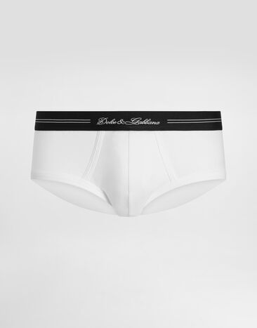 Dolce & Gabbana Slip Brando de punto elástico Blanco M3F58JONR66