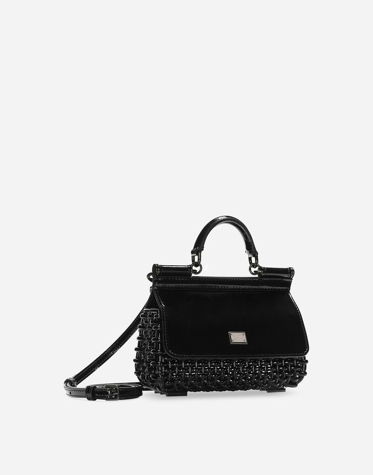 Dolce & Gabbana Sac à main Sicily Box Noir BB7606AU648