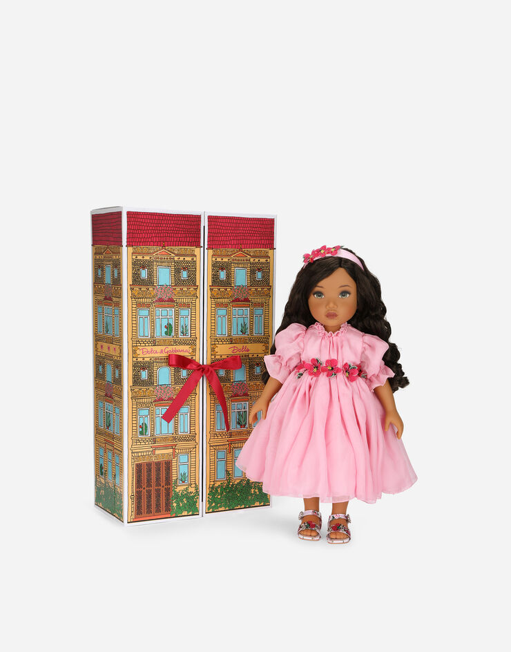 Dolce & Gabbana Doll with chiffon dress  Multicolor LCJA19G7VAX