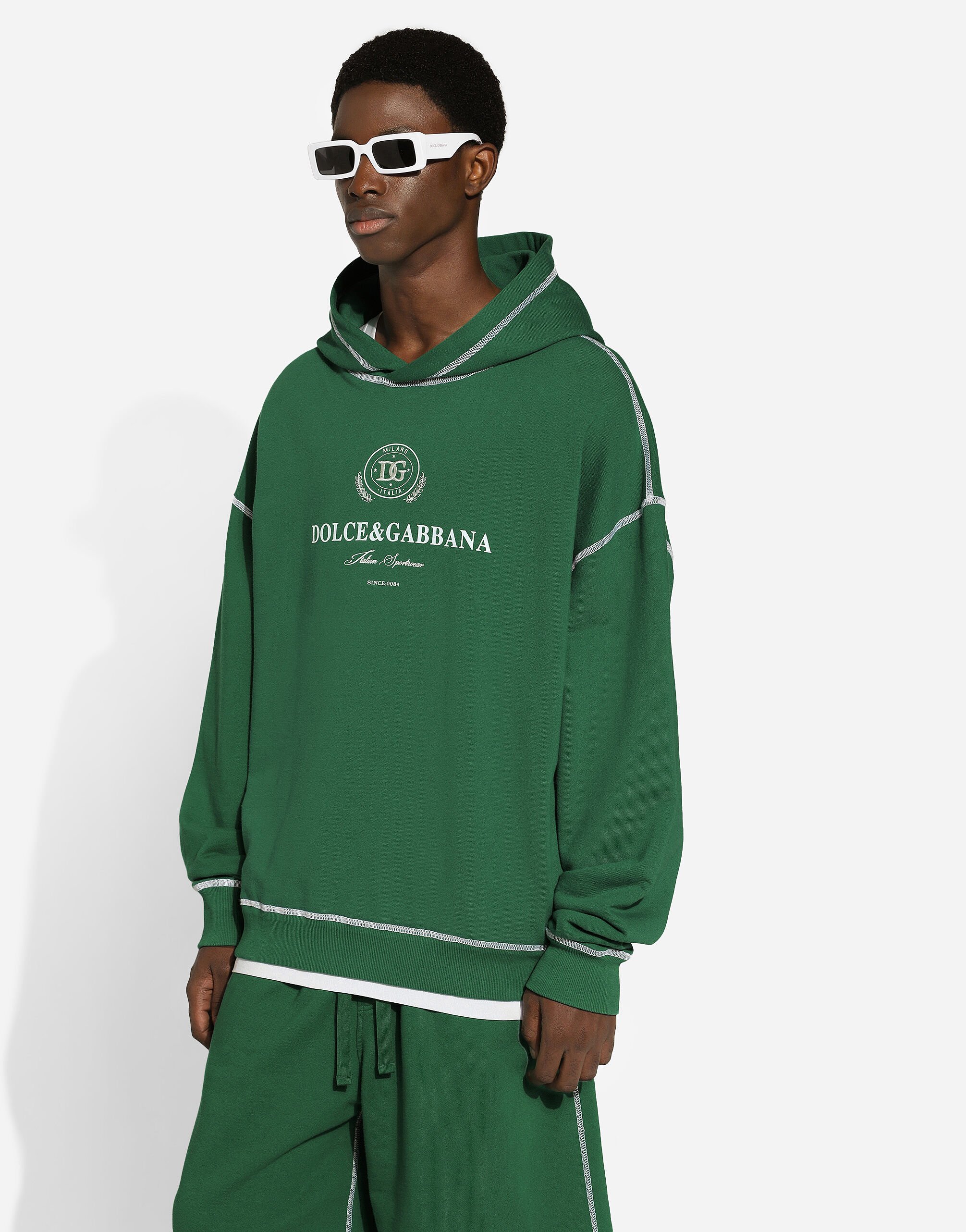 Dolce and gabbana hooded sweatshirt 2025