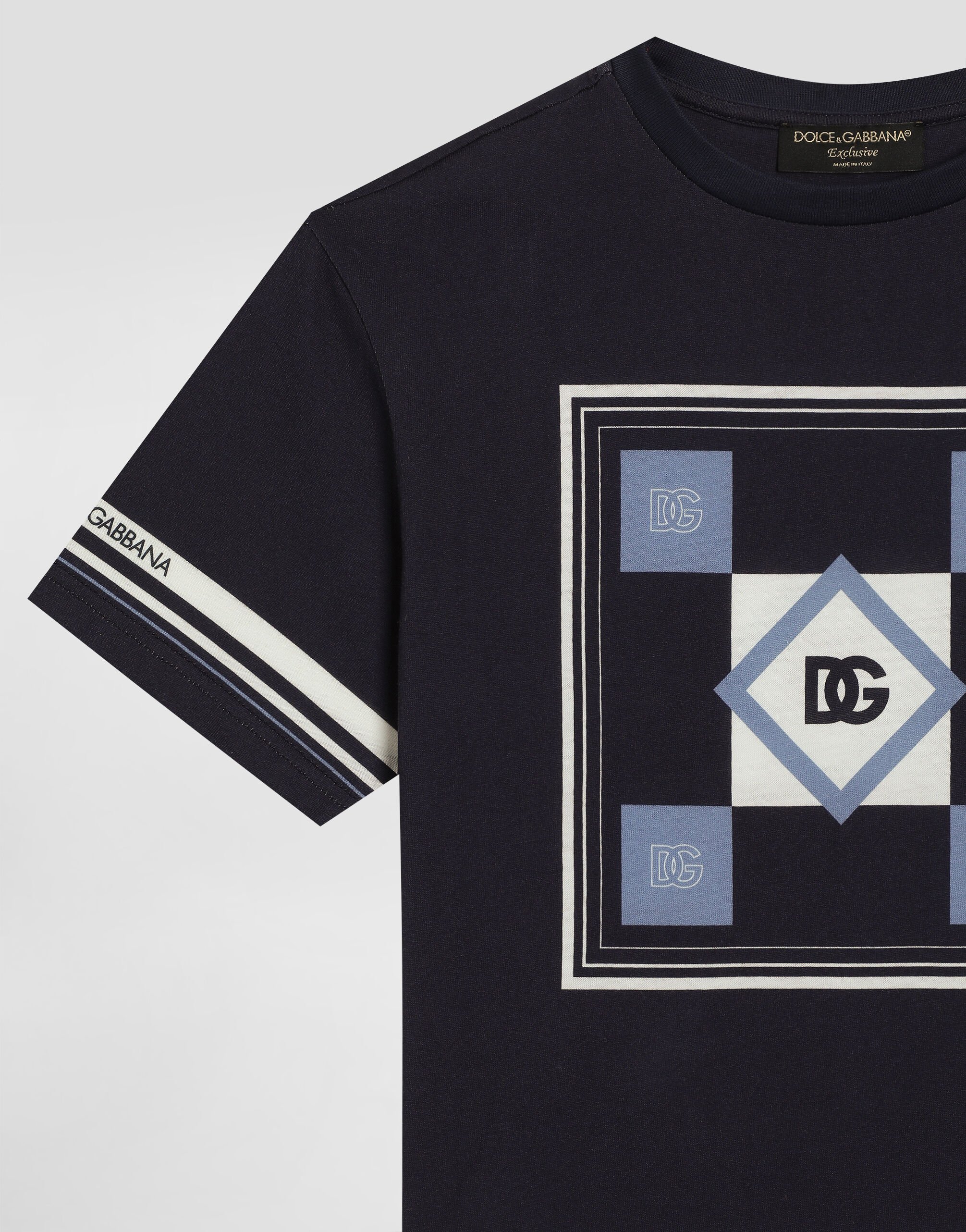 Multicolorのボーイズ Jersey T-shirt with print | Dolce&Gabbana®