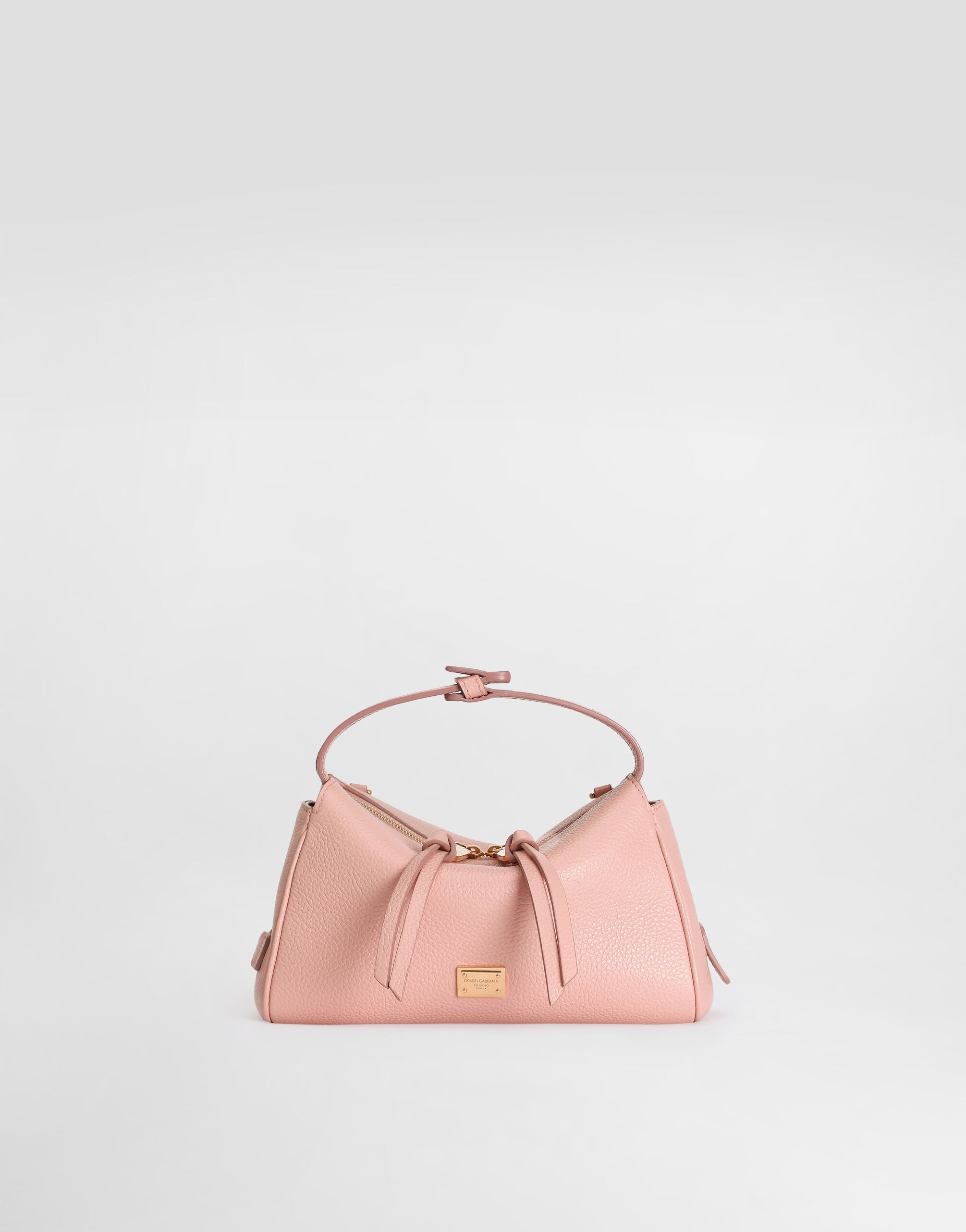 Mini Vittoria handbag in calfskin in Pink for Women