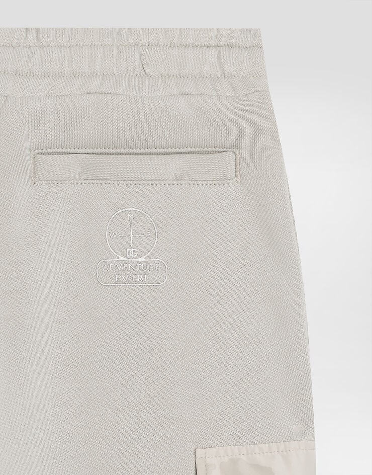 Dolce & Gabbana Pantaloni in felpa con logo DG Multicolore L4JPKUG7PIT