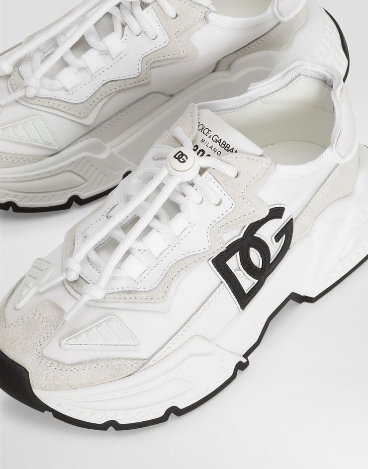 Dolce & Gabbana Daymaster sneakers with DG logo patch Weiss DA5119AQ040