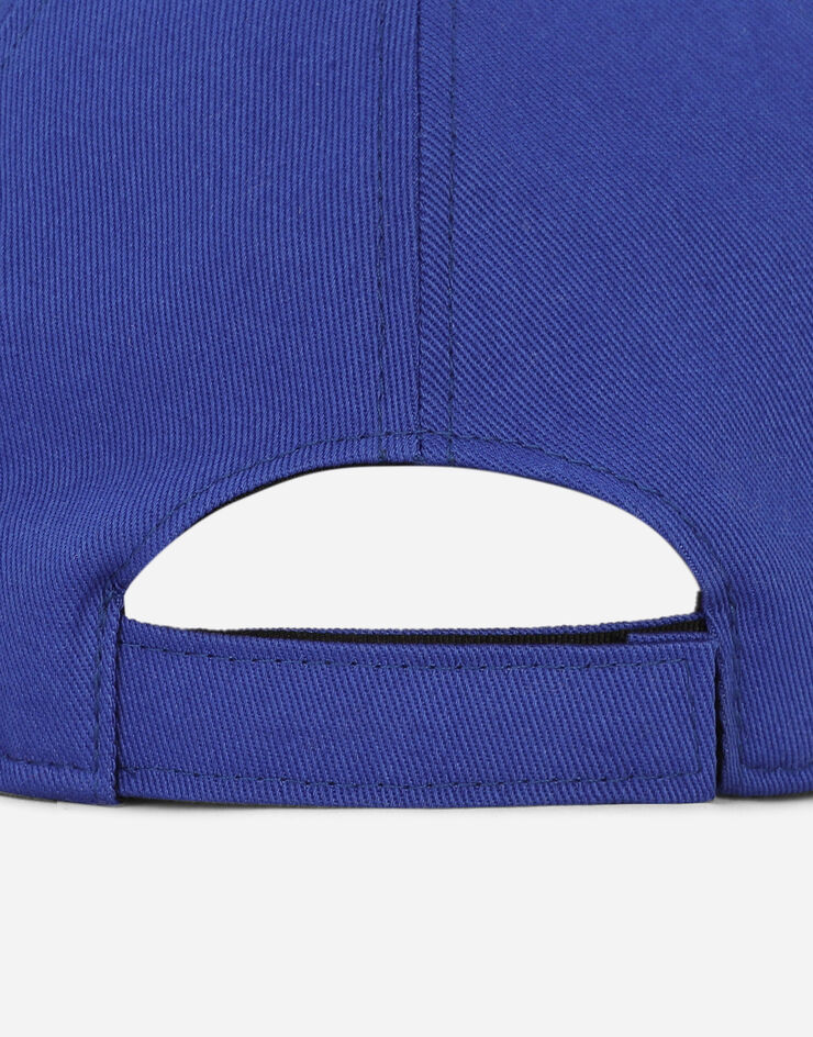 Dolce&Gabbana Baseball cap with DG logo embroidery Multicolor LB4H80G7KU2