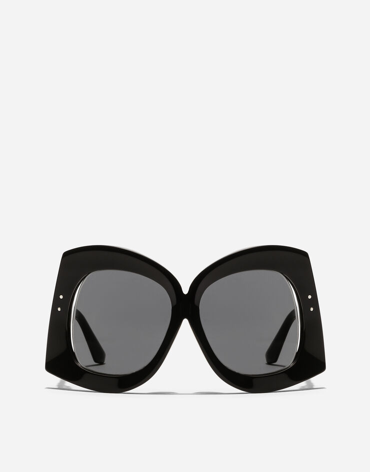 Dolce & Gabbana DG Crossed Sunglasses Black VG4531VP187