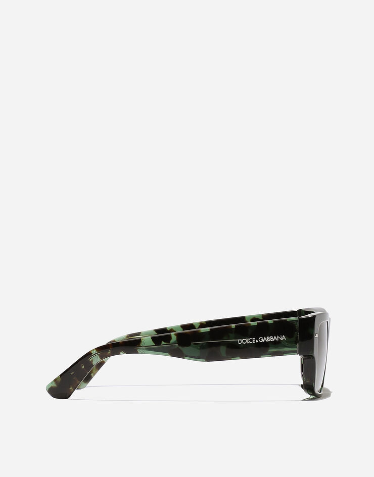 Dolce & Gabbana Lunettes de soleil Banano Vert havane VG4451VP323