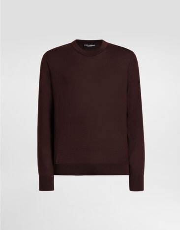Dolce & Gabbana Cashmere pullover Bordeaux GXX02TJBW05