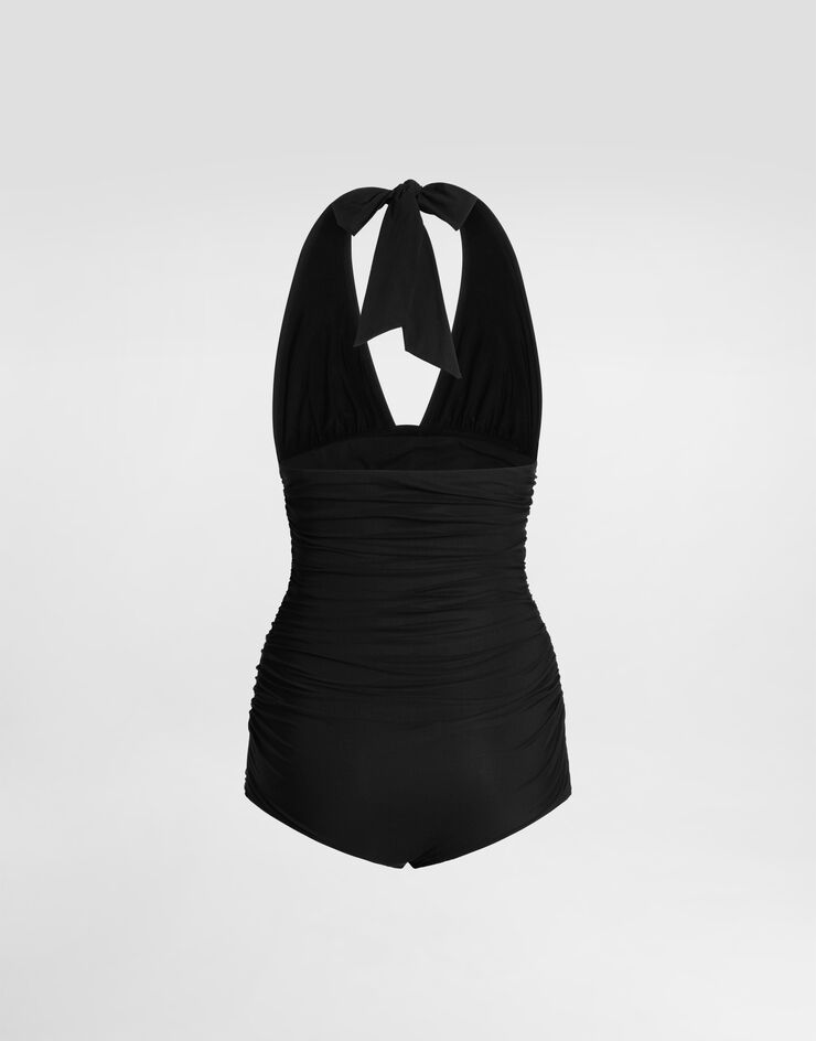 Dolce & Gabbana Ausgeschnittener Badeanzug SCHWARZ O9A06JONO12