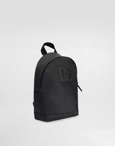 Dolce & Gabbana Nylon backpack with logo Black EM0147A0567
