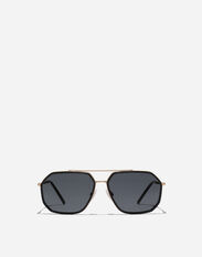 Dolce & Gabbana Gros grain sunglasses Gold and shiny black VG2277VM287