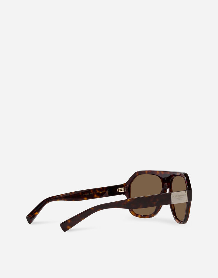 Dolce & Gabbana نظارة شمسية DG Plaque هافانا VG443DVP273