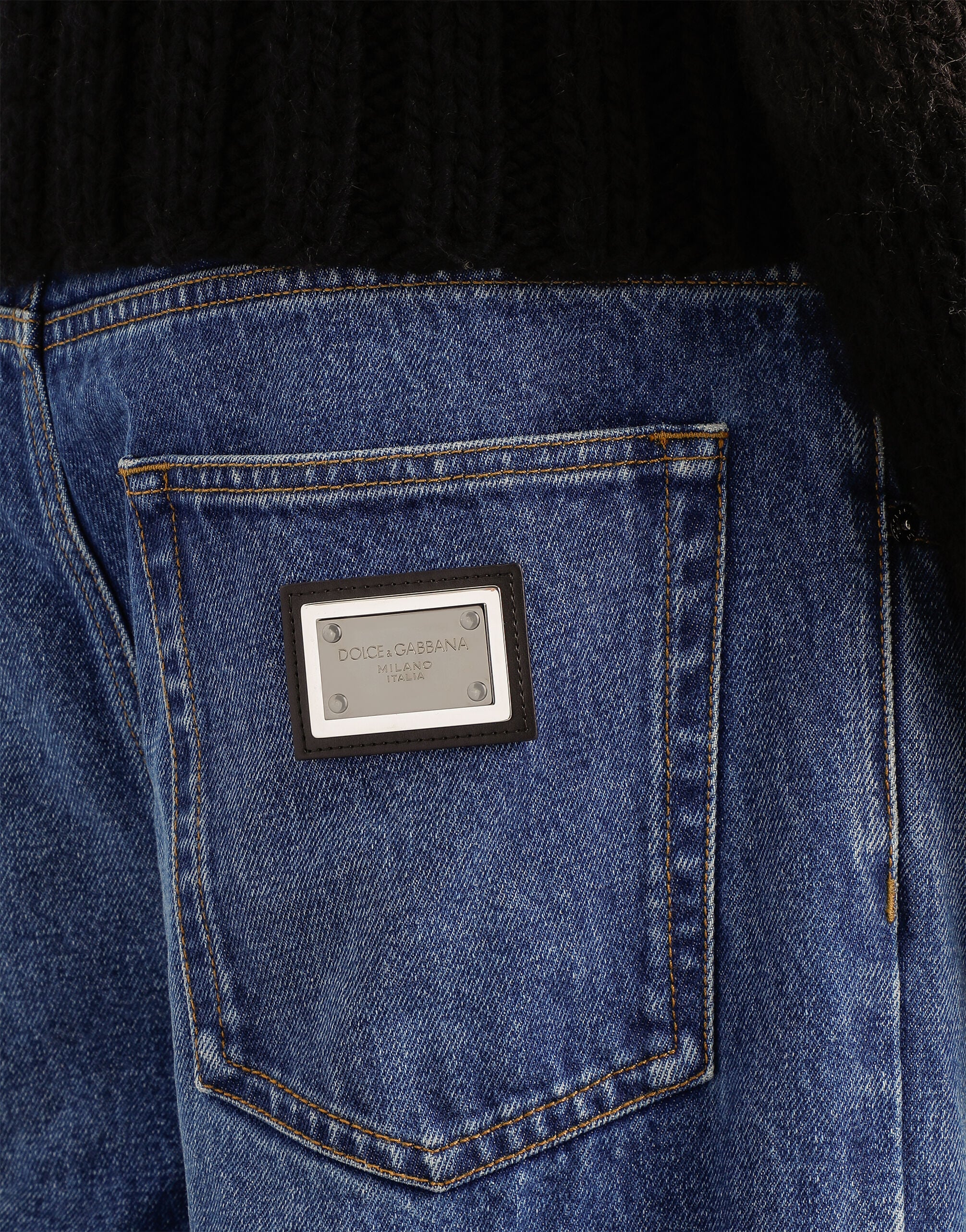 Denim jeans in Multicolor for Men | Dolce&Gabbana® US